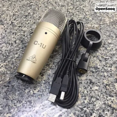 ميكرفون Behringer C-1U Professional Large-Diaphragm Studio Condenser USB Microphone 2