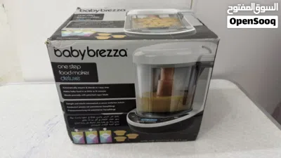 صانعة طعام الأطفال Baby Brezza Deluxe - مستخدم شهر واحد بحالة الوكالة 2
