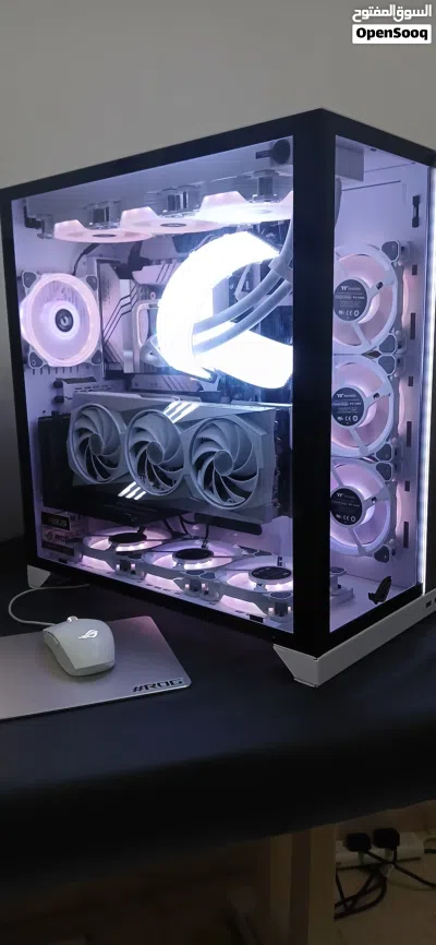 White Gaming PC i5-13600KF RTX 4070 Ti 32GB RAM 1TB NVMe — High-End Build 2