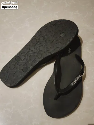 Calvin Klein Black Flip-Flops- Perfect for Gift 3