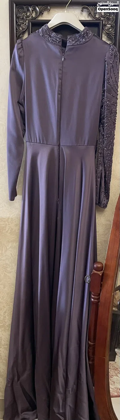 ثوب بنفسجي أنيق 2