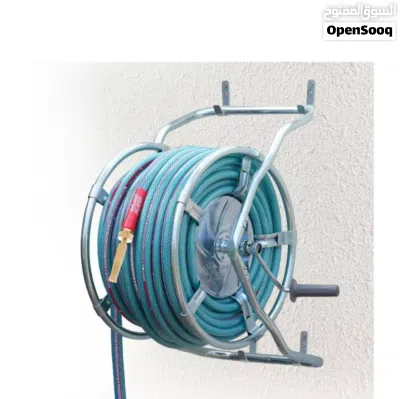 Garden Hose Reel with Stand One week used only 25 metres 1" 2