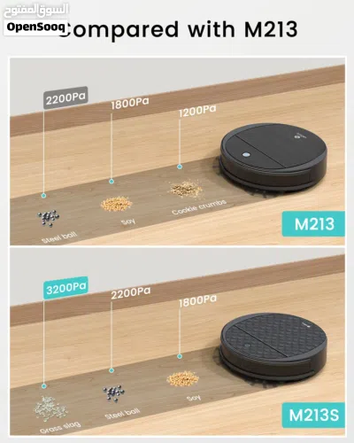 Lefant M213S Robot Vacuum Cleaner With Mop, 3200Pa Strong 3