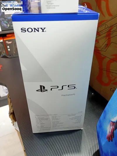 لعنوان: بلايستيشن 5 سليم جديد (نسخة الأقراص) - سعة 1 تيرا مع ضمان سنة Brand New PS5 Slim (Disc) 2