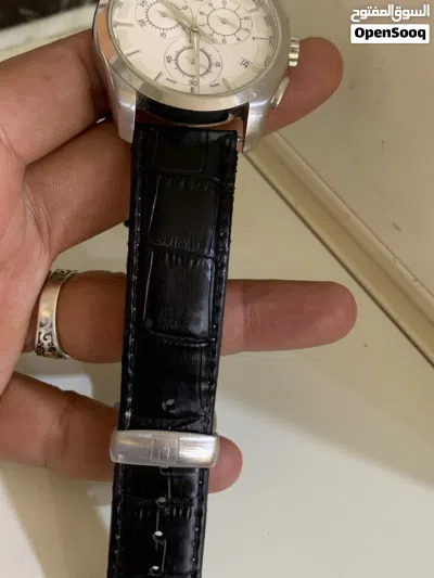 ساعة تيسوت رجالي TISSOT 1853 السويسرية الفاخرة، الموديل الكلاسيكي بمينا أبيض أنيق 3