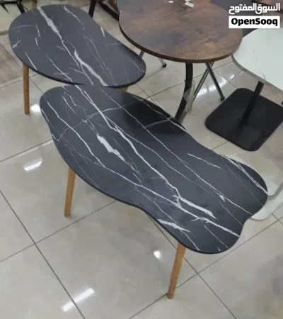 طاولات طوليه خشب للقهوه 4