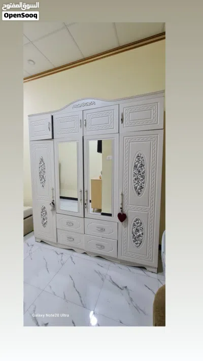 كنتور اربع ابواب مع اربع جرارات طابقين ارتفاع 220 عرض 200 3