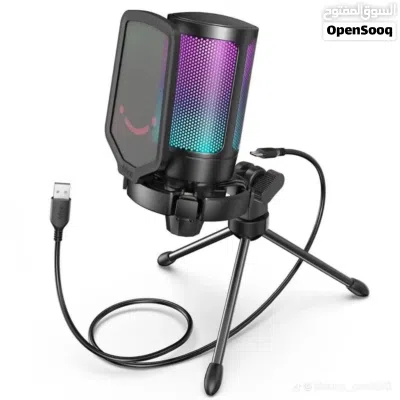 ميكروفون الألعاب والبث FIFINE AmpliGame A6V إضاءة RGB ديناميكية تضيف لمسة احترافية 2