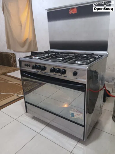 غاز يونيفرسال قياس 90×60 ستيل بحاله ممتازه مستعمل شغال كامل 2