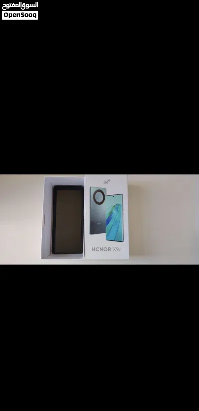 جوال هونر اكس 9 اي HONOR X9a 5G لون اخضر زمردي بحالة ممتازة للتواصل على الواتساب فقط . 2