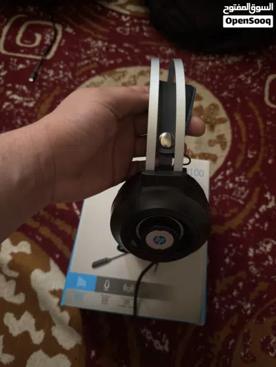 سماعه جيمنج h100 من نوع hp 3