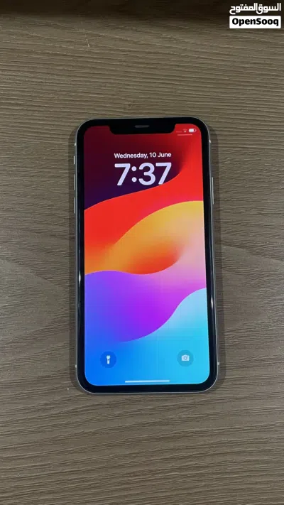 آيفون 11 ابيض مساحه 128 جيجا نظيف استخدام بسيط White iPhone 11 128GB clean 4