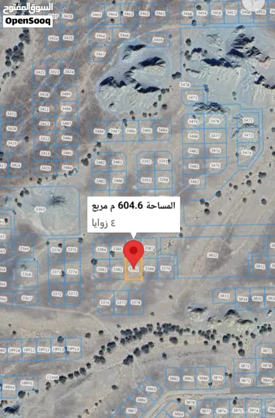 أرض سكنية للبيع مدينة النهضة مربع 16 2