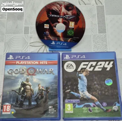 PS4 Games used but used once ,like new 3