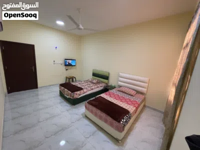 غرفة راقية و متنوعه للإيجار اليومي -شهري في الموالح Rooms for daily and monthly rent 4