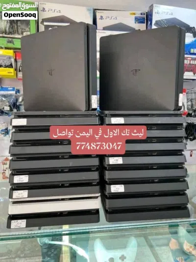 ليث تك لجميع اجهزة بلايستيشن وفرنا لكم كمية من اجهزة بلاستيشن 4 مهكر سلم مهكر ونتيرا مع يدين وكالة 3