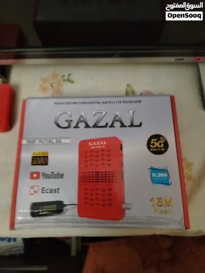 رسيفر غزال 999Fرويال5Gاستخدام شهرين عليه اشتراكات 10سنوات واقل *نت داخلي/للتواصل عالواتساب 077650197 2