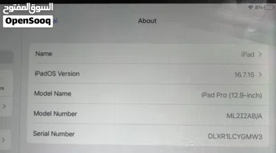 ايباد جيل الأول 12,9 إنش ريتينا 3