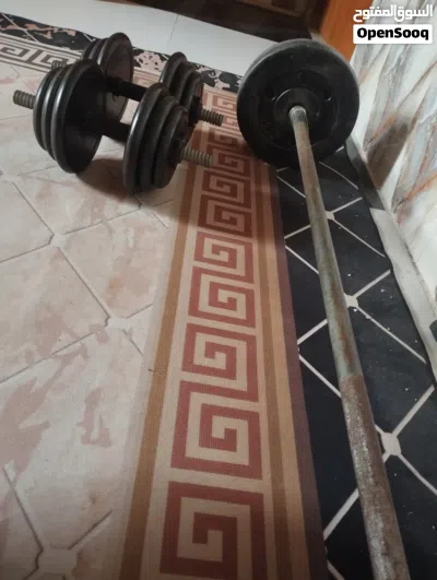 دمبلسات + بار + اوزان 4