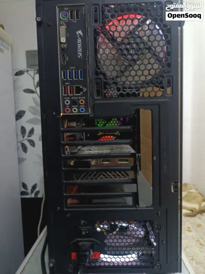 كمبيوتر العب متوسط الى قوي مستعمل يشبه الجديد نضيف جدا بسعر 380الف دينار عراقي قفل غير قابل للتفاوض 2