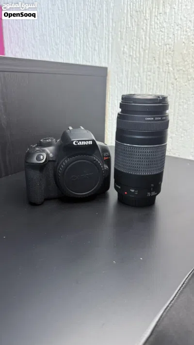 مع عدسة 70-300 Canon t6 1300 4