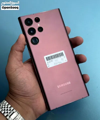 لا يفوتك : Samsung S22 ultra 256gb هاتف بحالة الوكالة بدون اي شموخ أو مشاكل مع ضمان و ملحقات 3