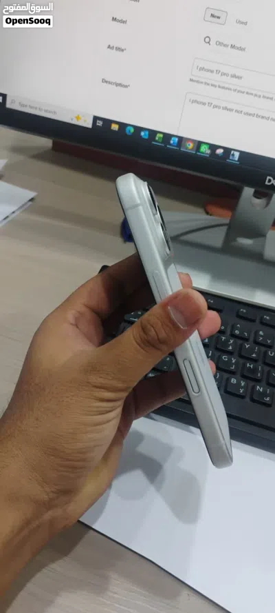 Selling my iPhone 17 Pro 256GB Silver in excellent condition. 3