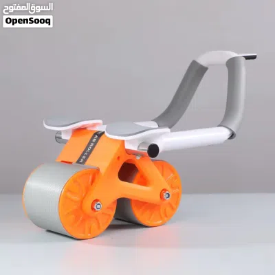 جهاز تمرين البطن المطور مع شاشه إلكترونيه و بساط للتمارين كفاله سنه rebound wheel 3