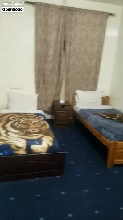 يوجد لدينا غرف مفروشه في فندق عزابي وعائلي او سكن طلابي 3