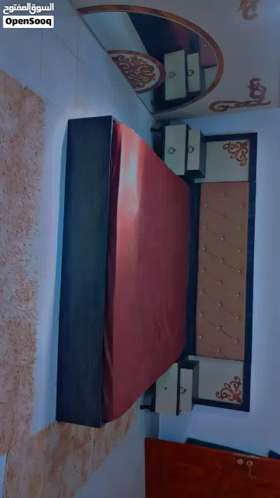 غرفه نوم مستعمله بدون دولاب 2
