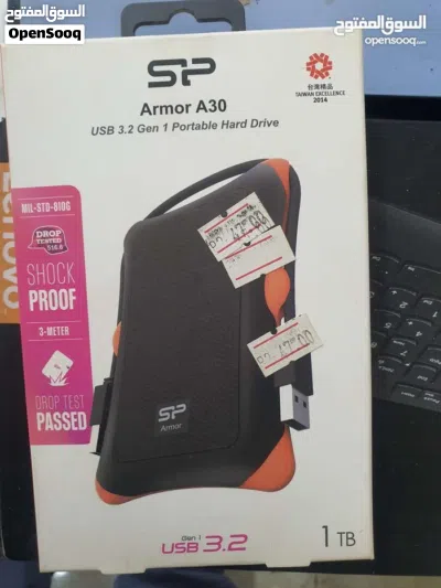 Silicon Power 1TB Armor A30 Enclosure External هارديسك حارجي افضل سعرHard Disk 3