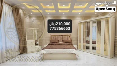 غرف نوم للعرسان حاجه فخمه جداً ابواب خشب ماليزي درجة اولى ضمان فك وتركيب 20 مرة شاهد الوصف 3