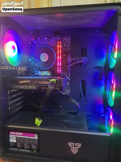 للبيع او للبدل على لابتوب Pc gaming متكامل 4060 بسعر لقطة 4