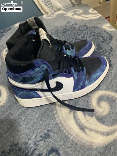 حذاء air jordan1 جميل ونادر استعمال اسبوع مقاس 37 غايه البيع صغر المقاس 2