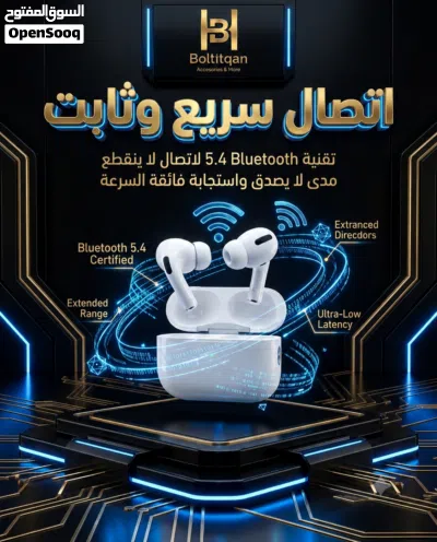 AirPods Pro لاسلكية مع علبة شحن سماعات بلوتوث AirPods Pro جودة عالية AirPods Pro مع عزل ضوضاء وشحن س 4