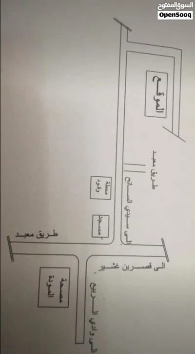 بسعر كزيوني اخر قطع اراضي في مقسم في بئر العالم قصر بن غشير. 2