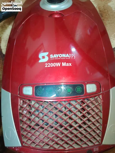 مكنسه كهرباء سايونا 2200 واط مستعمله 3