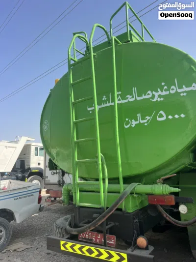 بيع تنكر اخضر هينو 5000 الف جالون موديل 2008 4