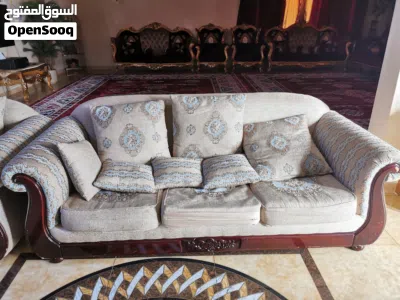 طقم كنب مستعمل بحاله جيده 3