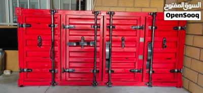 Cargo shipping container Cabinet كبت حديد شكل الكونتينر طلب من بره مو تفصال 4