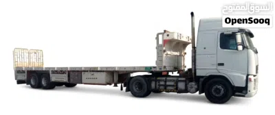 Hiab Crane Truck 10 Ton Box Truck40ft Trailer شاحنة هياب كرين،شاحنة بوكس 10طن،مقطورة40 قدم للإيجار 3