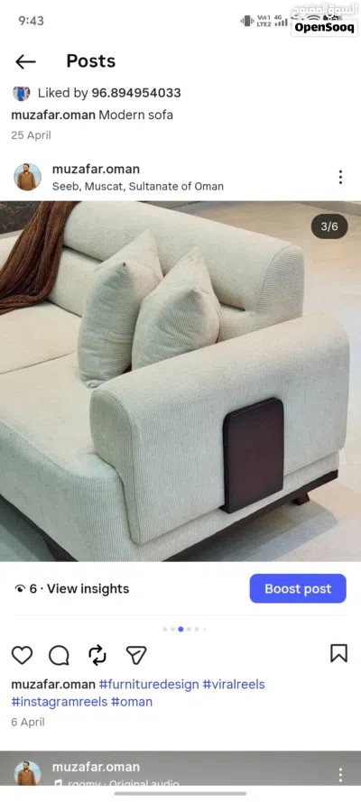 offer sofa 5 years warranty spanch and wood 2