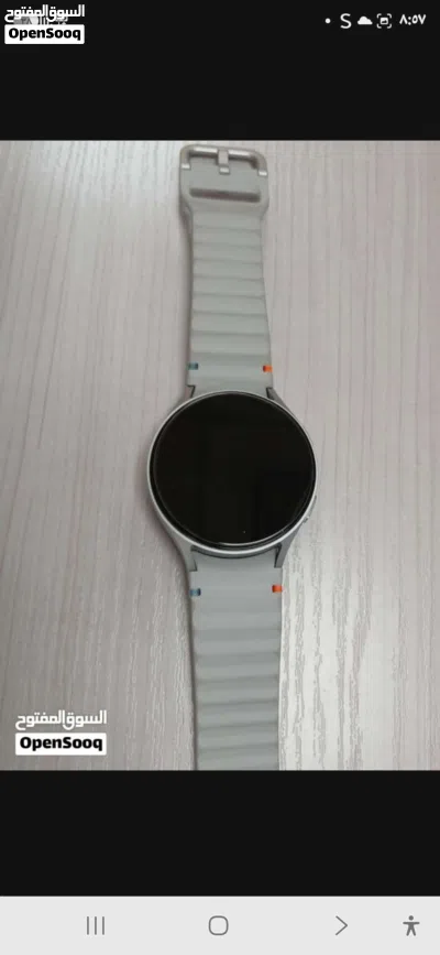 g watch 7 44mm ساعة. سامسونج 7 44 mmاستخدام خفيف لا يوجد أي خدوش معها الكرتونه 3