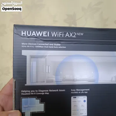 راوتر اكستندر WiFi6 أحدث نسخة متوافق مع كل الشبكات 3