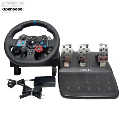 للبيع دركسون Logitech G29 + الجير (Shifter) يدعم: PS3 / PS4 / PC حالة: مستعمل – بحالة جيدة جدًا 2