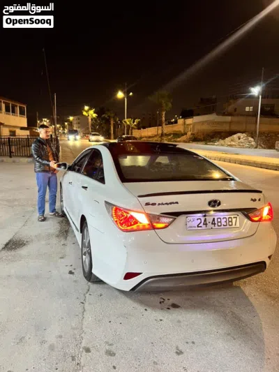 Hyundai Sonata Blue 4