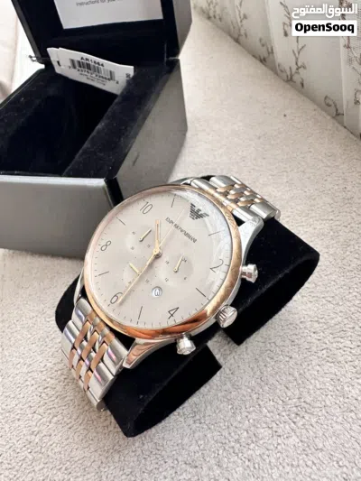 (Emporio Armani AR1864) ساعة إمبوريو أرماني أصلية جديدة تماما بالعلبة كاملة بسعر منافس 3