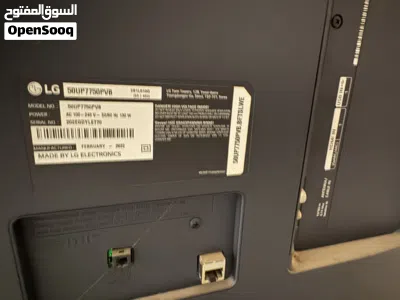 شاشة اصليه نظيفه هلبا lg 50 4k 4