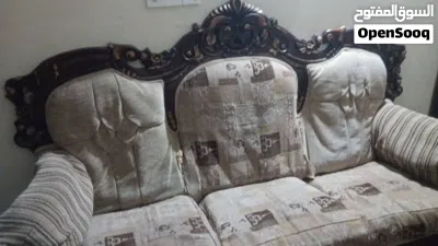 كنب خارجي مستخدم نظيف للبيع السعر 105الف نهايه العنوان الثلاثين بعد دار سلم جوار ديوان الهندوانه 3