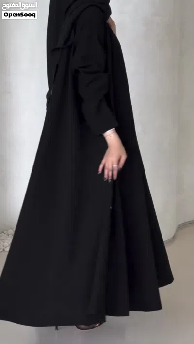 موديل رسمي دبل كلوش قماش كريب سعودي 3